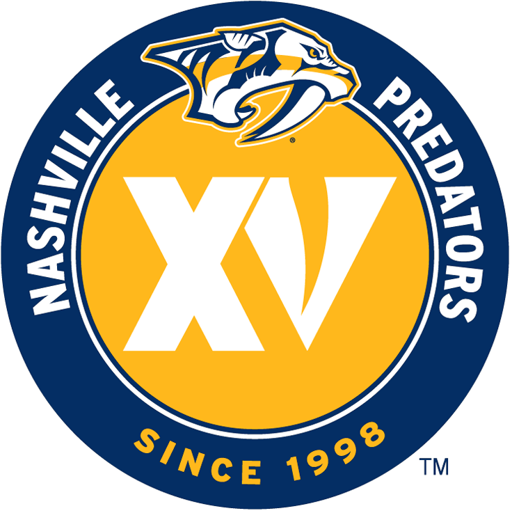 Nashville Predators 2014 Anniversary Logo iron on transfers for T-shirts